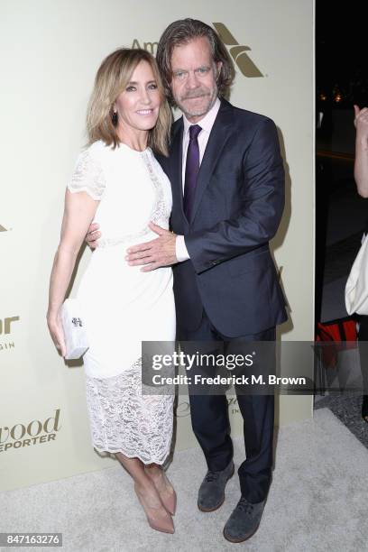 Felicity Huffman and William H. Macy attend The Hollywood Reporter and SAG-AFTRA Inaugural Emmy Nominees Night presented by American Airlines,...