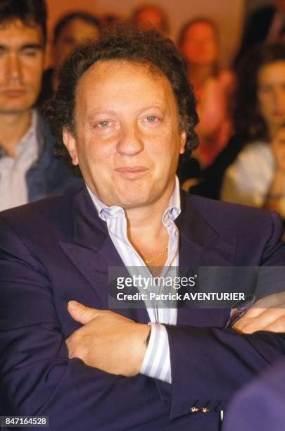 Show business producer Paul Lederman on September 2, 1987 in Paris, France.