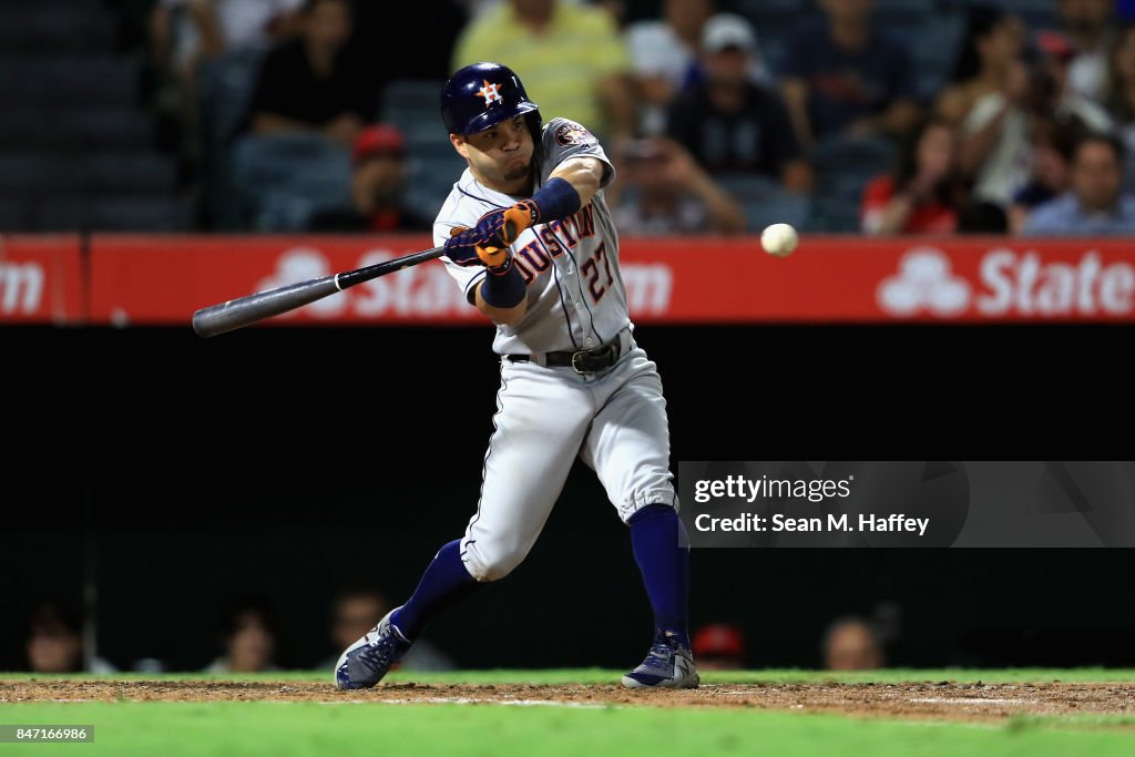 Houston Astros v Los Angeles Angels of Anaheim