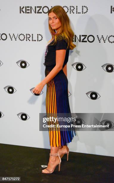 Coral Simanovich attends the 'Kenzo summer party' photocall at Royal Theatre on September 6, 2017 in Madrid, Spain.