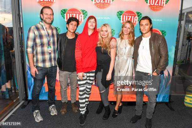 Director and Producer Mike Horowitz, Danny Lewis, Actor Percy Hynes White, Actress Natalie Alyn Lind, Actress Amy Acker, and Actor Blair Redford...