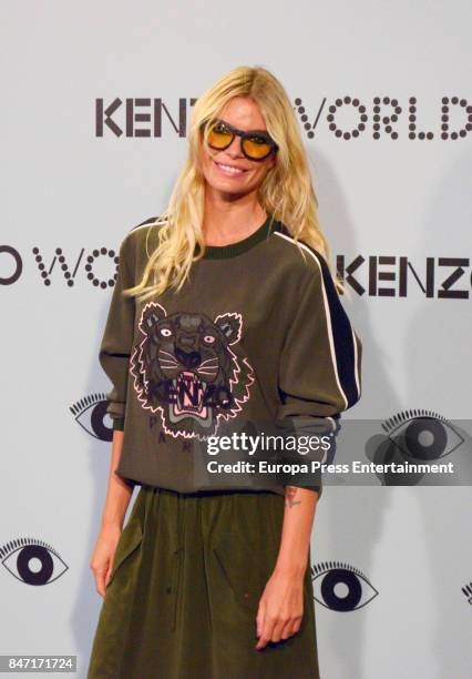 Cristina Tosio attends the 'Kenzo summer party' photocall at Royal Theatre on September 6, 2017 in Madrid, Spain.