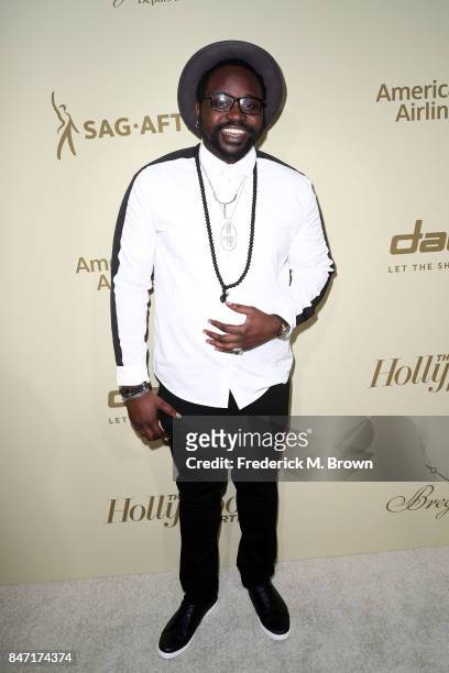 Brian Tyree Henry attends The Hollywood Reporter and SAG-AFTRA Inaugural Emmy Nominees Night presented by American Airlines, Breguet, and Dacor at...