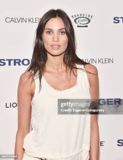 Alina Puscau attends the "Stronger" New York Premiere at Walter Reade Theater on September 14, 2017 in New York City.