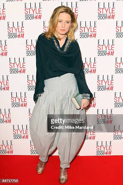 Roisin Murphy arrives at the Elle Style Awards 2009 at Big Sky Studios on February 9, 2009 in London, England.