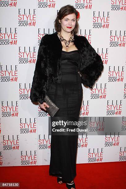 Jasmine Guinness attends the ELLE Style Awards 2009 at Big Sky London on February 9, 2009 in London, England.