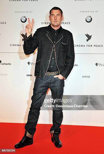 Designer Michael Michalsky attends the "Cinema For Peace Berlin 2009" during the 59th Berlin International Film Festival at the Konzerthaus am...