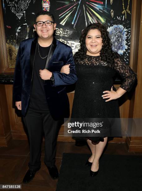 Rico Rodriguez and Raini Rodriguez at Audi Celebrates the 69th Emmys at The Highlight Room at Dream Hollywood on September 14, 2016 in Hollywood,...