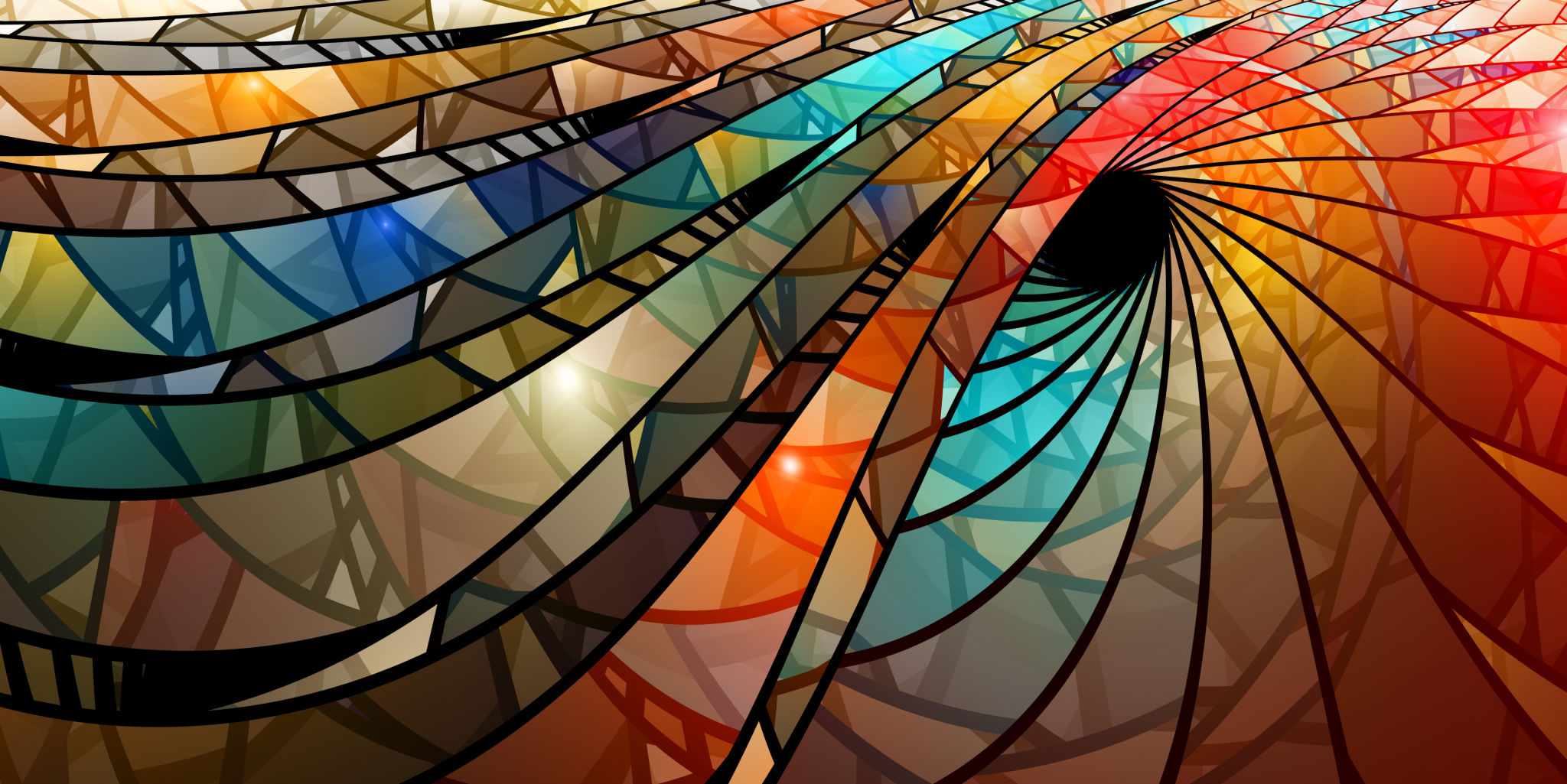stained glass design