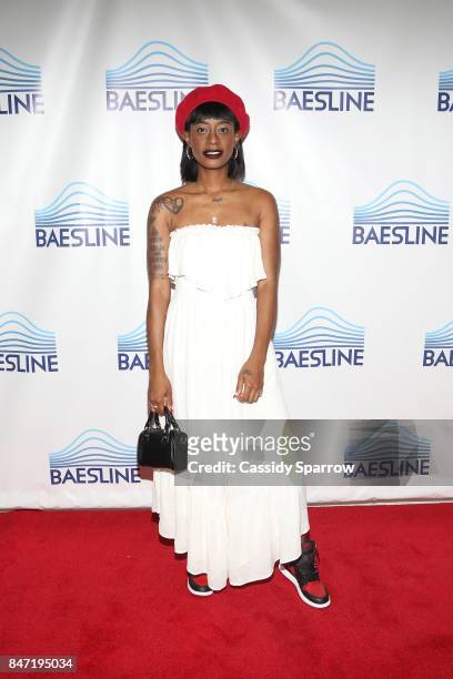Kari Faux attends The Baesline Launch Event on September 14, 2017 in New York City.
