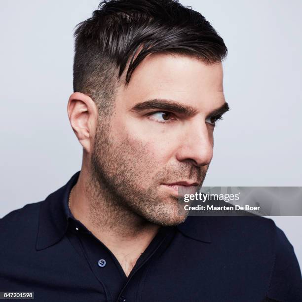 Zachary Quinto from the film "Who We Are Now" poses for a portrait during the 2017 Toronto International Film Festival at Intercontinental Hotel on...