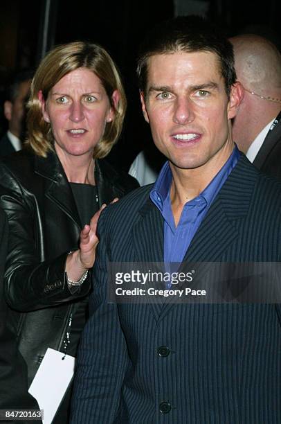 Tom Cruise and his sister Lee Anne DeVette , who is his new publicist