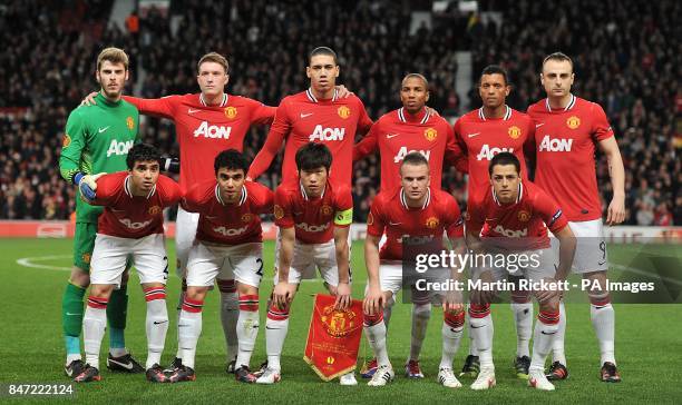 Manchester United team group