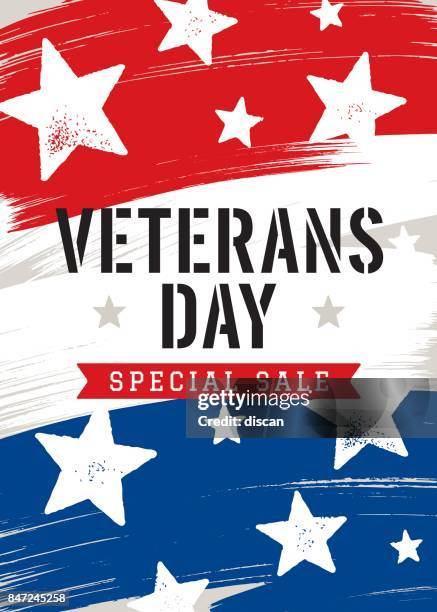 veterans day sale background - veterans day background stock illustrations