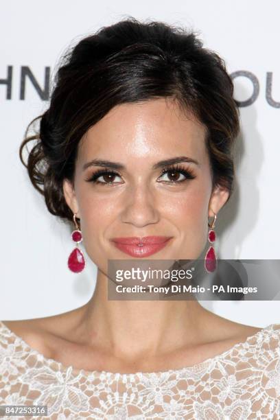 Torrey DeVitto arriving for the Elton John Aids Foundation Academy Awards Viewing Party at West Hollywood Park in Los Angeles, USA. On Sunday, Feb....
