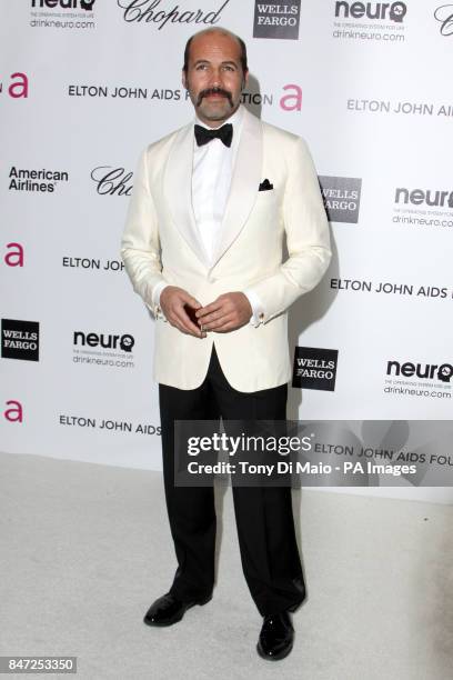 Billy Zane arriving for the Elton John Aids Foundation Academy Awards Viewing Party at West Hollywood Park in Los Angeles, USA.