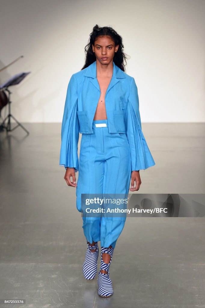 Richard Malone - Runway - LFW September 2017