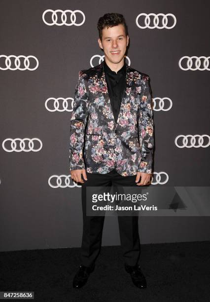 Actor Nolan Gould attends the Audi celebration for the 69th Emmys at The Highlight Room at the Dream Hollywood on September 14, 2017 in Hollywood,...