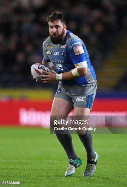 Craig Huby of Wakefield during the Betfred Super League match between Hull FC and Wakefield Trinity on September 14, 2017 in Hull, England.