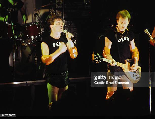 Devo performs at The Starwood in Los Angeles, California. **EXCLUSIVE**
