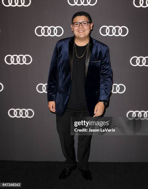 Actor Rico Rodriguez attends the Audi celebration for the 69th Emmys at The Highlight Room at the Dream Hollywood on September 14, 2017 in Hollywood,...