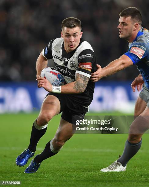 Jamie Shaul of Hull FC during the Betfred Super League match between Hull FC and Wakefield Trinity on September 14, 2017 in Hull, England.