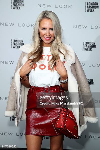 Naomi Isted attends the New Look and the British Fashion Council LFW