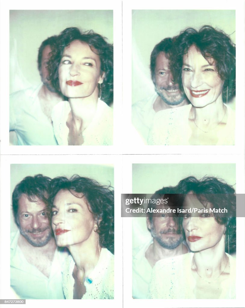 Jeanne Balibar & Mathieu Amalric, Paris Match Issue 3564, September 13, 2017