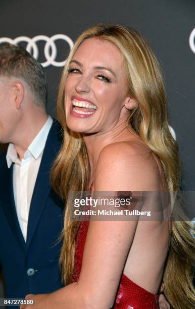 Cat Deeley attends Audi Celebrates the 69th Emmys at The Highlight Room at the Dream Hollywood on September 14, 2017 in Hollywood, California.