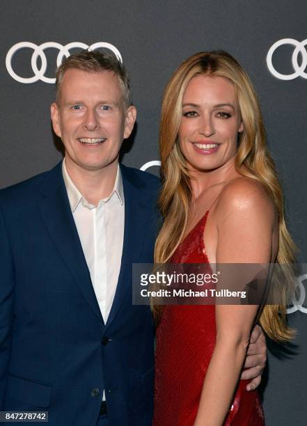 Cat Deeley and guest attend Audi Celebrates the 69th Emmys at The Highlight Room at the Dream Hollywood on September 14, 2017 in Hollywood,...