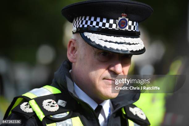 Deputy Chief Constable of BTP, Adrian Hanstock speaks to the media to confirm the explosion at Parsons Green Underground Station will be treated as...