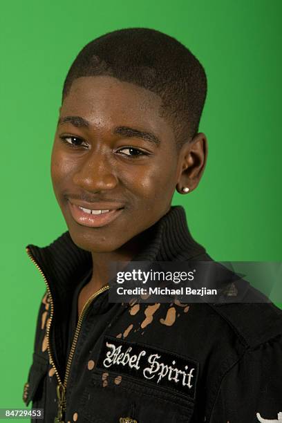 Actor Kwame Boateng attends the Rockin Valentine Teen Celebrity Bash at a Private Residence on February 7, 2009 in Beverly Hills, California.
