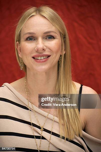Naomi Watts at "The International" press conference at the Four Seasons Hotel on January 30, 2009 in Beverly Hills, California.