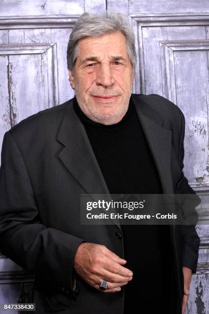 Jean Pierre Castaldi poses during a portrait session in Paris, France on .