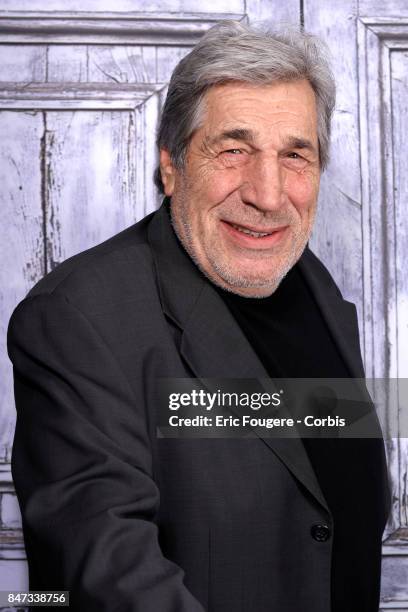 Jean Pierre Castaldi poses during a portrait session in Paris, France on .