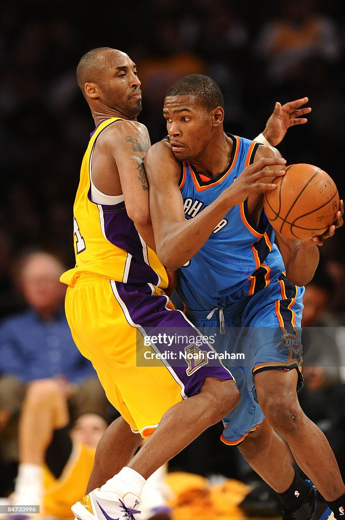 Oklahoma City Thunder v Los Angeles Lakers