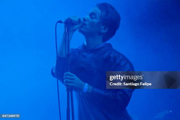 Robert Alfons of 'TRST' performs onstage during FYF Festival 2017 on July 23, 2017 in Los Angeles, California.