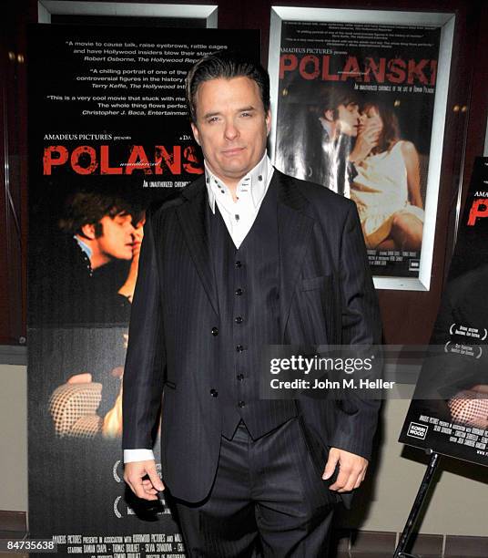 Damian Chapa. Writer/Director/Producer "Polanski Unauthorized" attends the screening of "Polanski Unauthorized" at the Laemmle's Sunset 5 Theaters on...