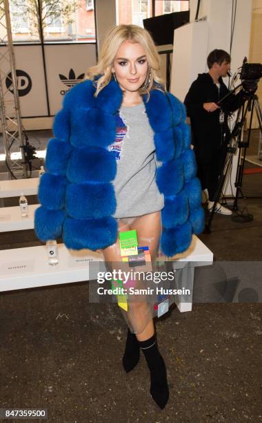 Tallia Storm attends Streets of EQT, a fashion show celebrating street style at The Old Truman Brewery on September 15, 2017 in London, England.