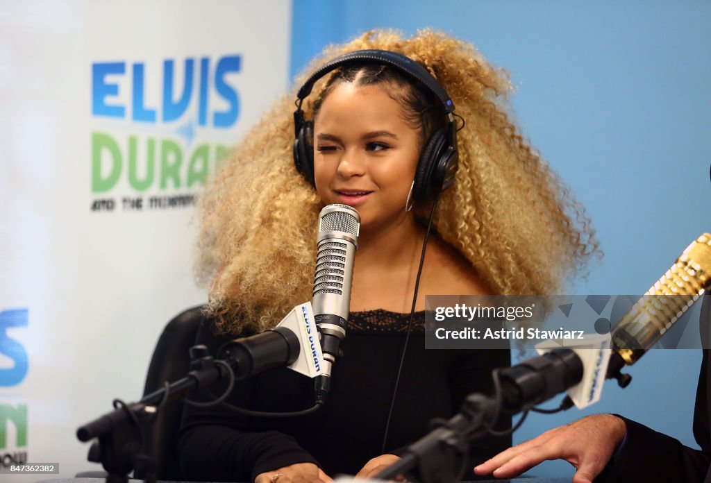 Rachel Crow Visits "The Elvis Duran Z100 Morning Show"
