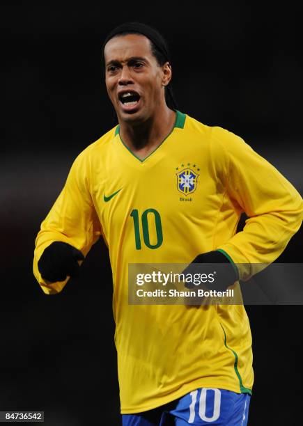 Ronaldinho (Bra) midfielder  Midfielder, Football, Superstar