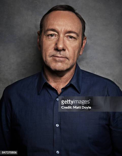Actor Kevin Spacey is photographed for Back Stage on April 22 in New York City.