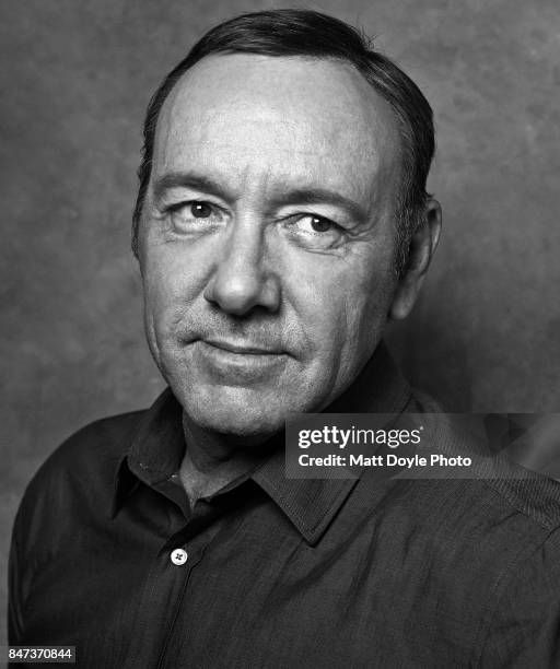 Actor Kevin Spacey is photographed for Back Stage on April 22 in New York City.