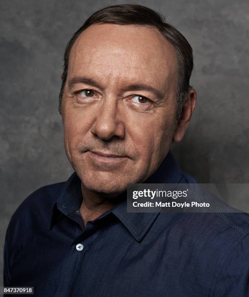 Actor Kevin Spacey is photographed for Back Stage on April 22 in New York City.