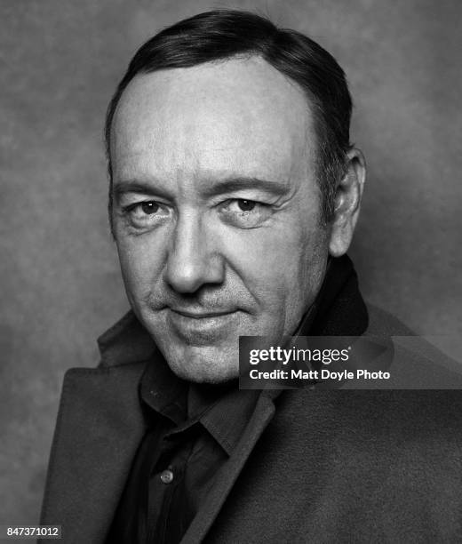 Actor Kevin Spacey is photographed for Back Stage on April 22 in New York City.