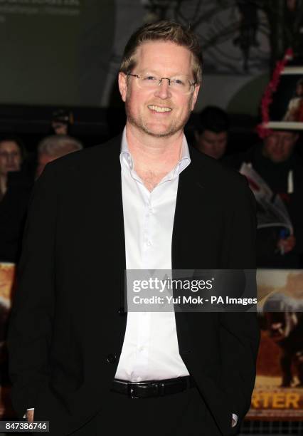 Director of the film Andrew Stanton arriving for the UK premiere of John Carter at the BFI Southbank, London.