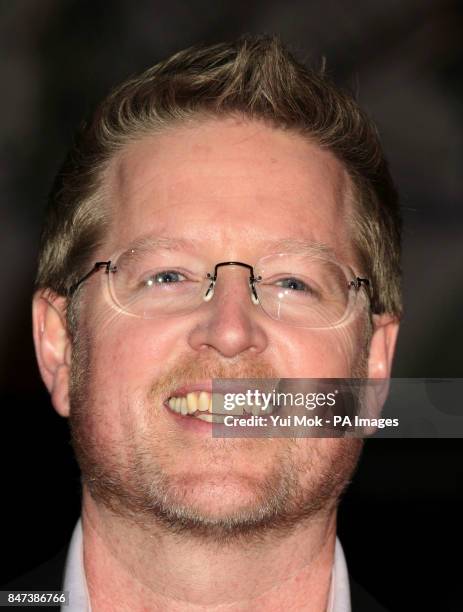 Director of the film Andrew Stanton arriving for the UK premiere of John Carter at the BFI Southbank, London.