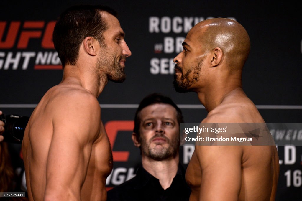 UFC Fight Night Weigh-in