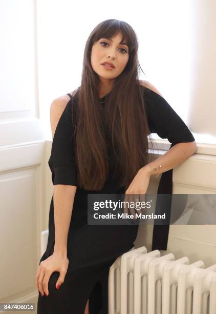 Zara Martin talks at a BUILD event at The Portico Rooms, Somerset House on September 15, 2017 in London, England.