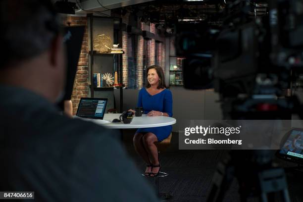 Meredith Attwell Baker, chief executive officer of Cellular Telecommunications Industry Association , speaks during a Bloomberg Technology television...